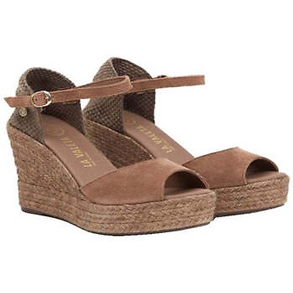 La Valeta  Espadrilles Charlene Peep Toe Taupe günstig online kaufen