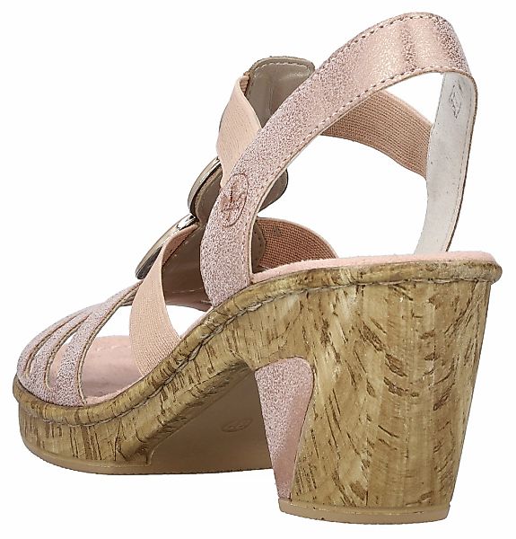 Rieker Sandalette, Sommerschuh, Sandale, Plateauabsatz mit günstig online kaufen