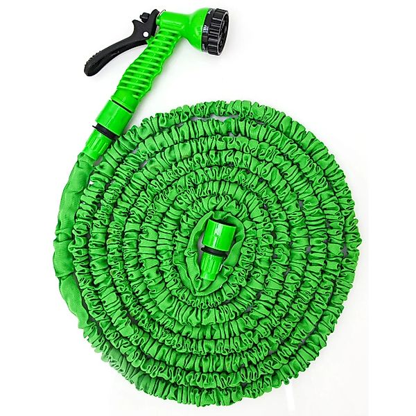 eyepower Gartenschlauch 15 m Dehnbarer Wasserschlauch - Bewässerungsschlauc günstig online kaufen