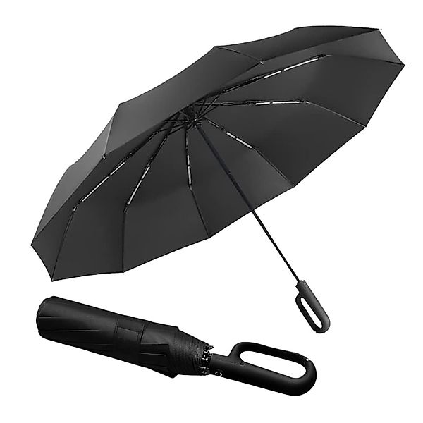ZEUOPQ Taschenregenschirm Taschenregenschirm Vollautomatischer faltbarer Du günstig online kaufen