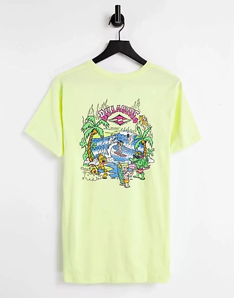 Billabong – Gangs of Gangs – T-shirt in Gelb günstig online kaufen