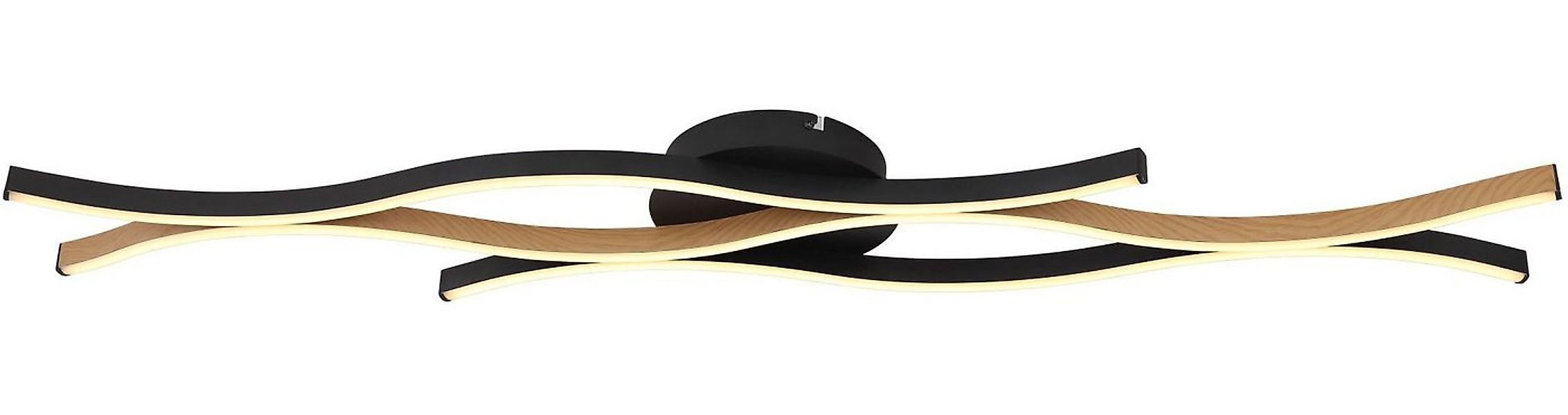 GLOBO LIGHTING LED Deckenleuchte GERONIMO, LED fest integriert, Warmweiß, D günstig online kaufen