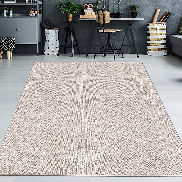 TeppichHome24 Teppich Teppich mit einfarbigen Design günstig online kaufen