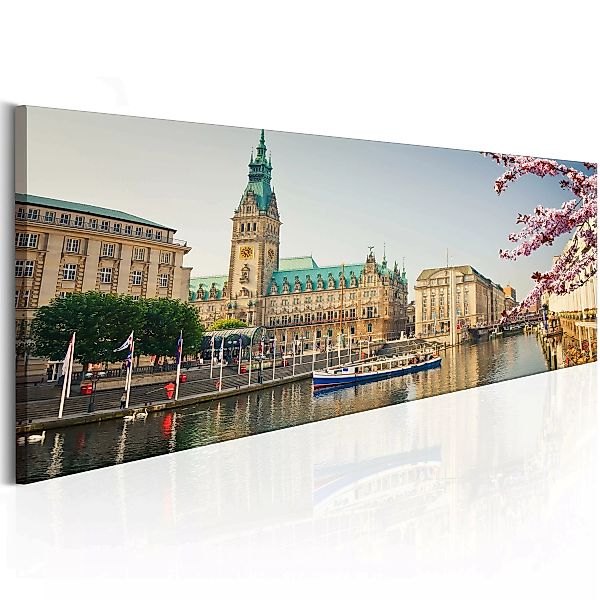 Wandbild - Hamburg Town Hall günstig online kaufen