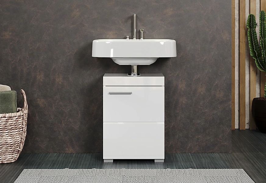 welltime Waschbeckenunterschrank "Avena" 1 Stk. tlg. günstig online kaufen