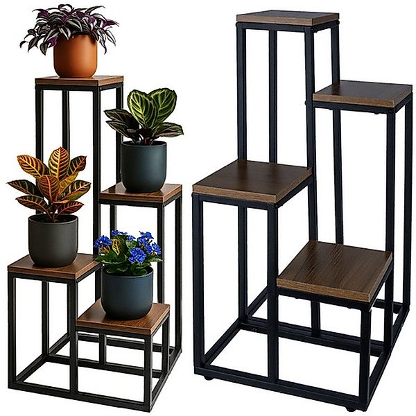 Ruhhy Standregal Dekoregal Blumenständer Standregal, Spar-Set günstig online kaufen