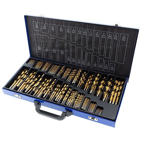 Bohrersatz Premium HSS Spiralbohrer Set 230-tlg. günstig online kaufen