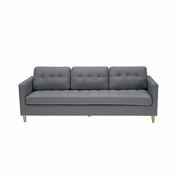 ebuy24 Marino Sofa 3 Personen Stoff Grau günstig online kaufen