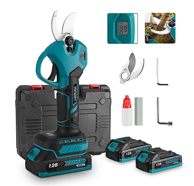 Yofidra Akku-Astschere Kabellose Akku-Gartenschere 25 mm, Bürstenlose Astsc günstig online kaufen