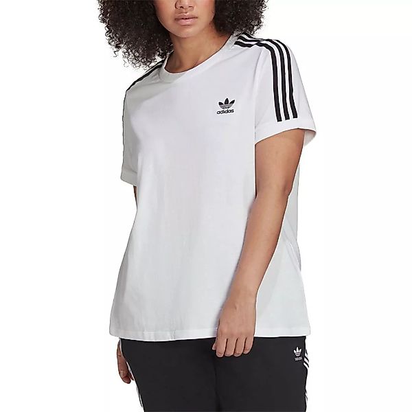 Adidas Originals 3 Stripes Big Kurzarm T-shirt 3X White günstig online kaufen