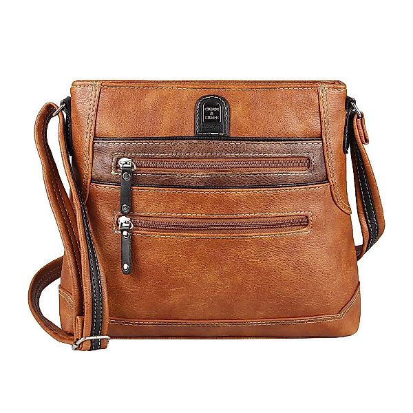 ITALYSHOP24 Schultertasche Damen Tasche Umhängetasche CrossBody günstig online kaufen