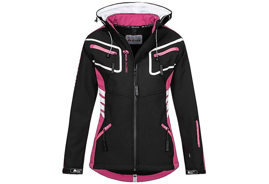 Arctic Seven Softshelljacke Arctic Seven Damen Softshell Jacken AS185 mit a günstig online kaufen