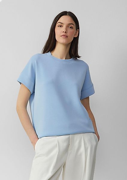 s.Oliver Sweatshirt Sweatshirt Scuba-Shirt im Relaxed günstig online kaufen