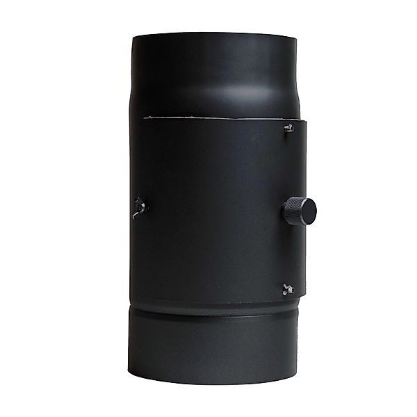 KaminfilterKAT Rauchrohr mit Kaminfilter Kat Schwarz lackiert Ø 150 mm günstig online kaufen