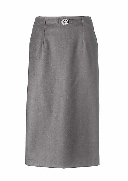 GOLDNER Midirock "Kurzgröße Klassischer Schurwoll-Schlupfrock" Ohne günstig online kaufen