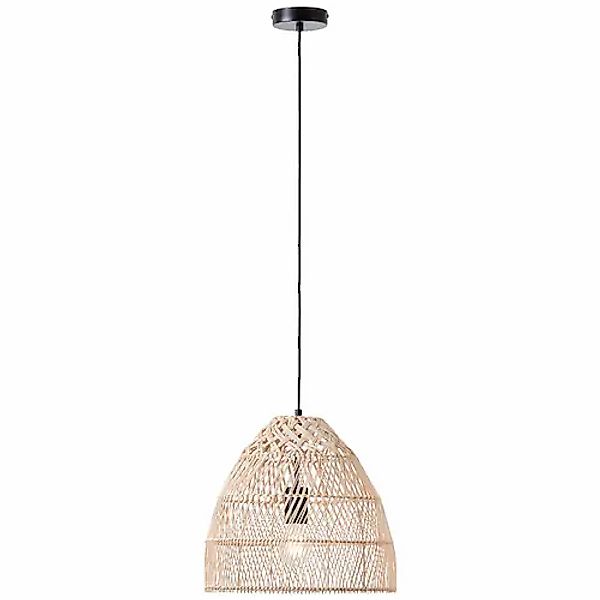 Brilliant Pendelleuchte »Minster« E27 1 Stk. Hängelampe 35cm natur/weiß günstig online kaufen