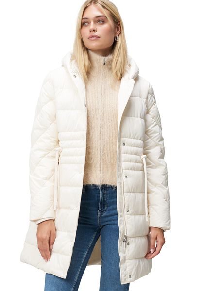 Zero Steppmantel Damen Steppmantel mit Knopfleiste günstig online kaufen