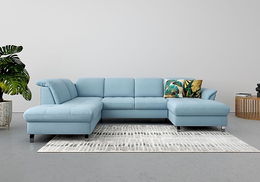 sit&more Wohnlandschaft "Maggiore U-Form", wahlweise mit Kopfteilverstellun günstig online kaufen