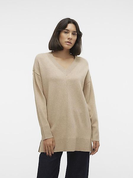 Vero Moda Strickpullover Gold (1-tlg) Plain/ohne günstig online kaufen