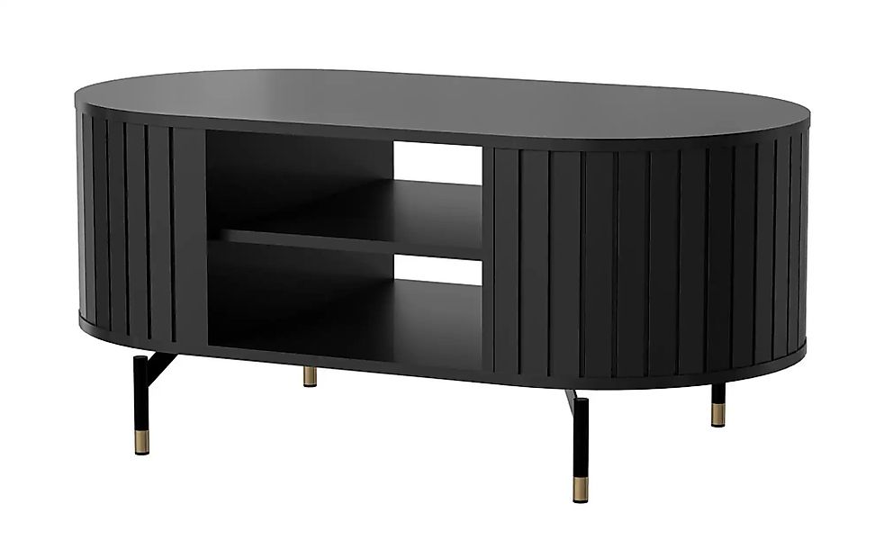 Selsey Couchtisch oval  Zante ¦ schwarz ¦ Maße (cm): B: 56 H: 47 Tische > C günstig online kaufen