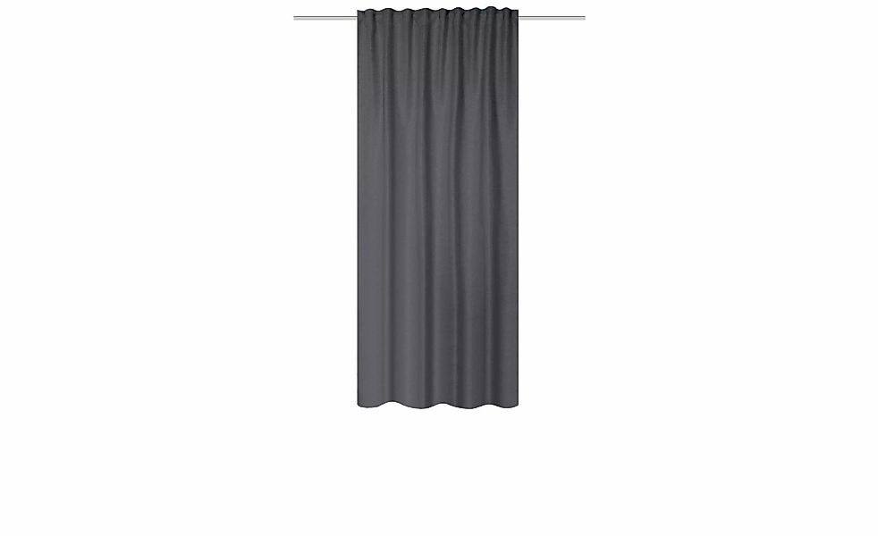 HOME Wohnideen Verdunklungsschal   ¦ grau ¦ Maße (cm): B: 135 H: 175 Gardin günstig online kaufen