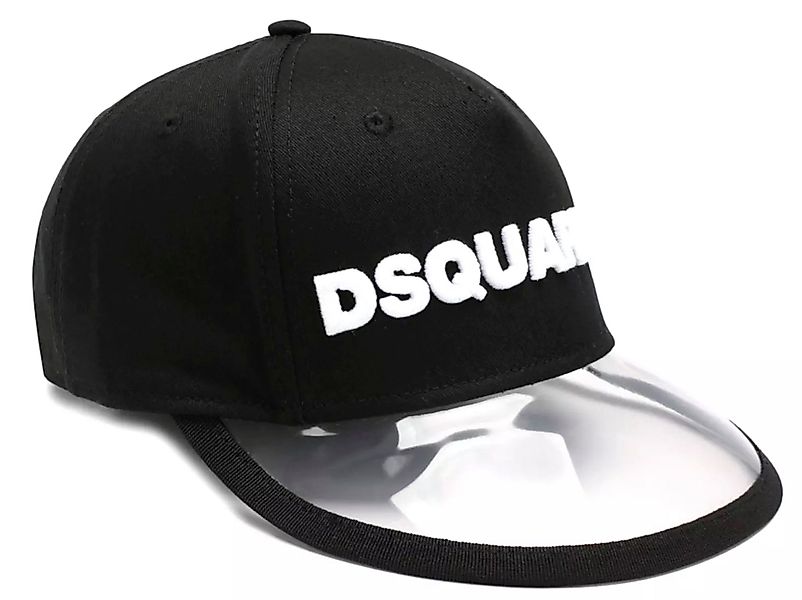 Dsquared2 Baseball Cap Baseballkappe mit PVC-Schirm günstig online kaufen