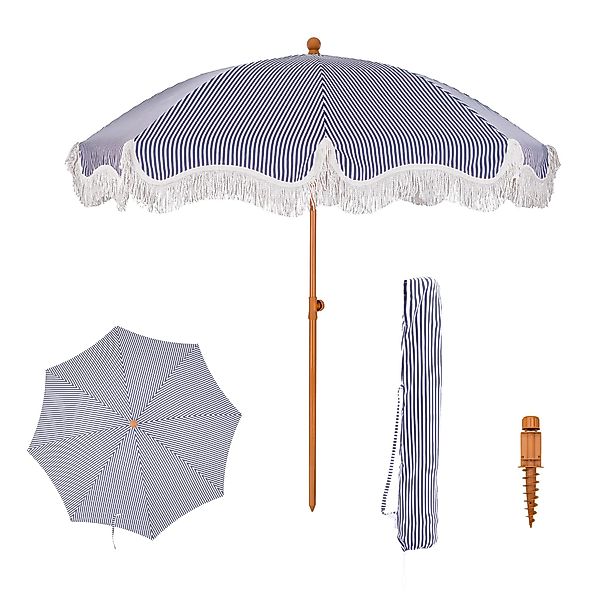 PHI VILLA Sonnenschirm, ideal für Strand- günstig online kaufen