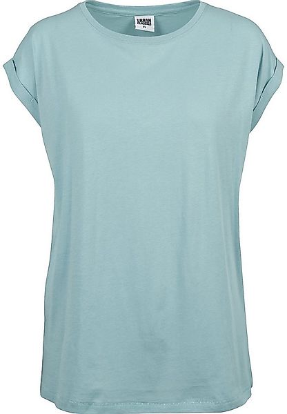 URBAN CLASSICS Kurzarmshirt Urban Classics Damen Ladies Extended Shoulder T günstig online kaufen