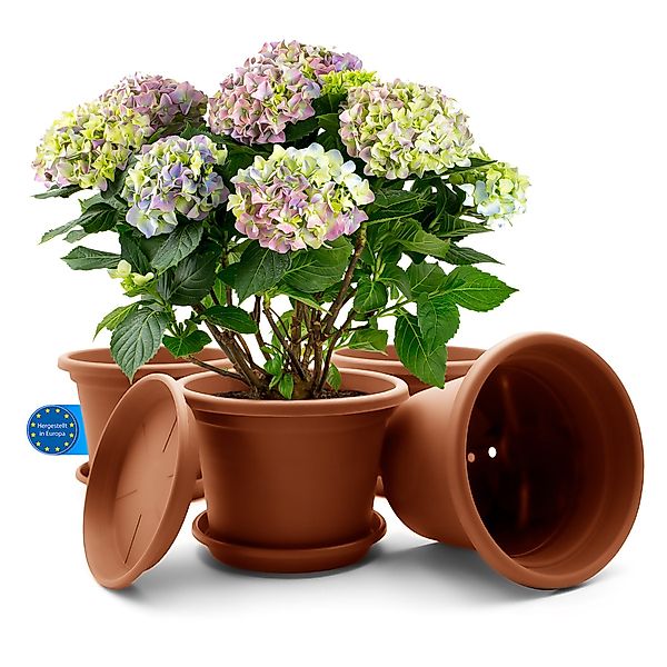 BigDean Blumentopf 4 Stück Pflanzkübel mit günstig online kaufen