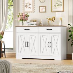 HOMECHO Buffet 120cm Breit Küchenschrank mit günstig online kaufen
