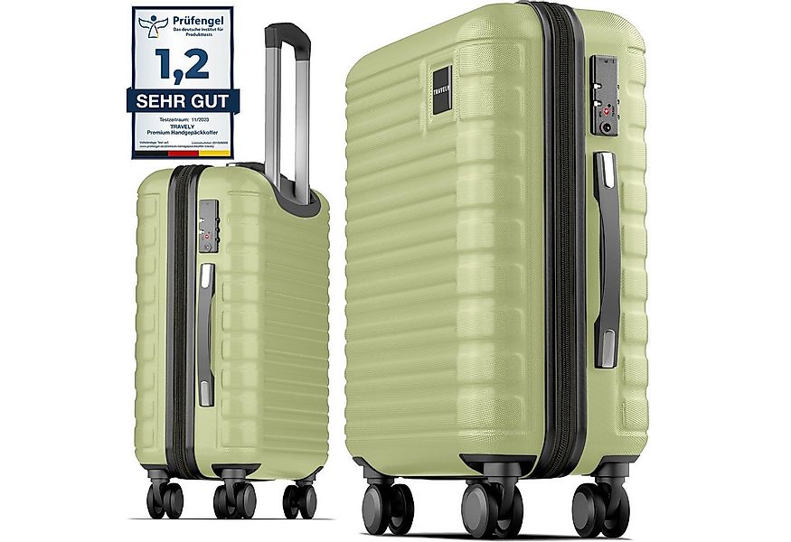 Travely Koffer Polycarbonat Handgepäck Koffer 55x40x20cm - für Ryanair Luft günstig online kaufen