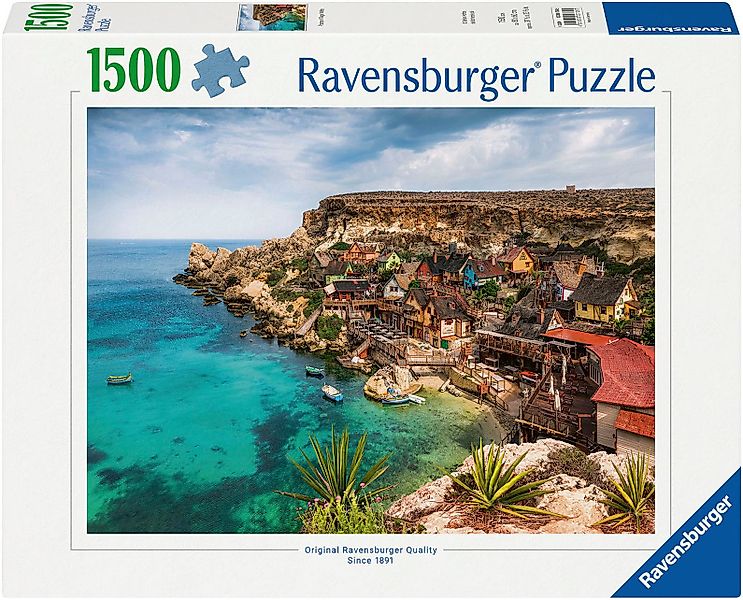 Ravensburger Puzzle Popey Village, Malta, 1500 günstig online kaufen