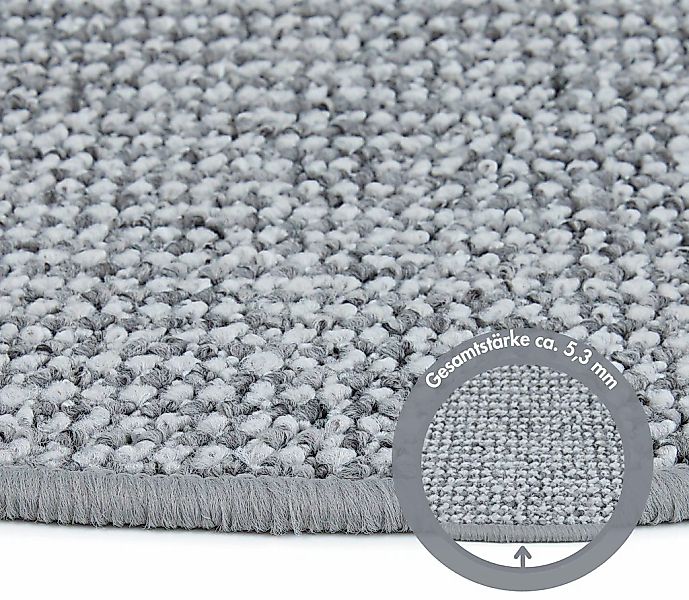 Andiamo Stufenmatte »Saragossa, Made in Netherlands«, halbrund, 6,5 mm Höhe günstig online kaufen