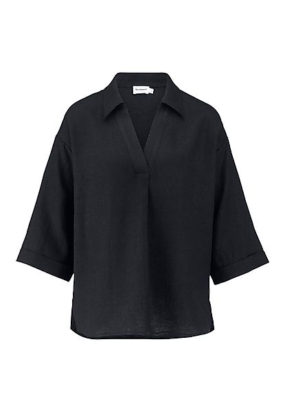 Hessnatur Klassische Bluse aus reinem Leinen günstig online kaufen