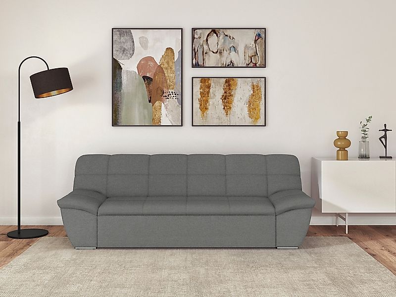 DOMO collection 3-Sitzer "Splash, moderne Steppung im Sitz und Rücken, komf günstig online kaufen