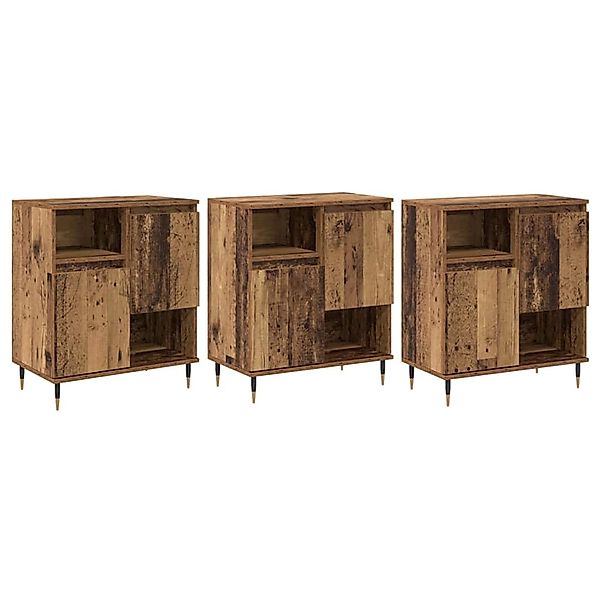 vidaXL Sideboards 3 Stk Altholz 180 x 35 x 70 cm Holzwerkstoff 3394542 günstig online kaufen
