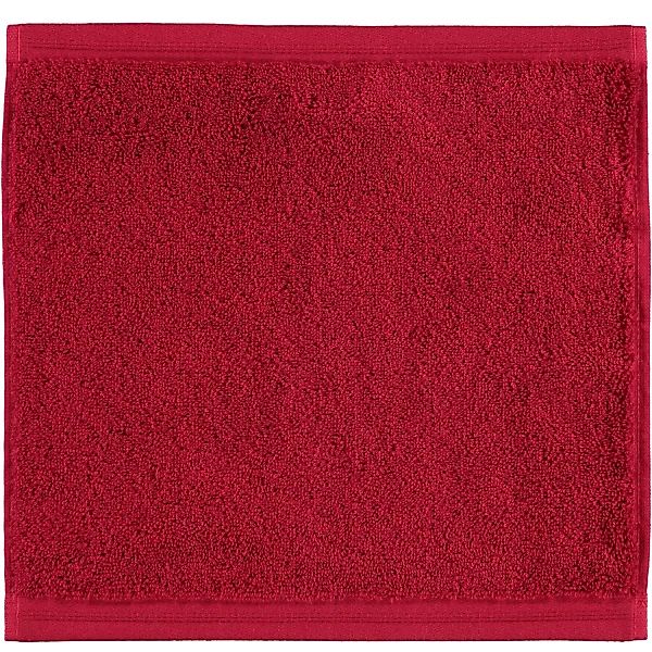 Vossen Vegan Life - Farbe: rubin - 390 - Seiflappen 30x30 cm günstig online kaufen