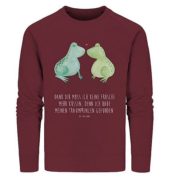 Mr. & Mrs. Panda Longpullover Frosch Liebe Größe XS - Burgundy - Geschenk, günstig online kaufen
