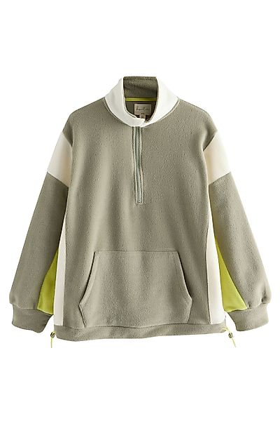 Next Fleecejacke Fleecetop mit halben Reißverschluss günstig online kaufen