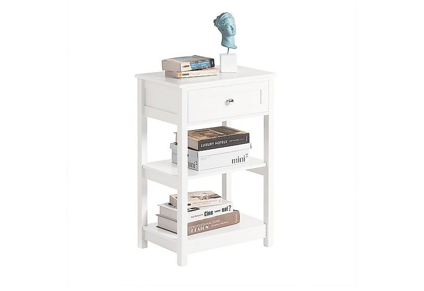 SoBuy Beistelltisch FBT46, Nachtschrank schmal, Wohnzimmertisch, Schlafzimm günstig online kaufen