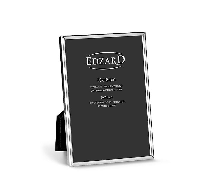 EDZARD Bilderrahmen Genua, versilbert und anlaufgeschützt, für 13x18 cm Fot günstig online kaufen