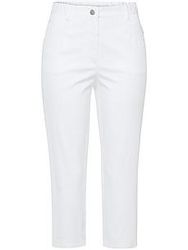 Comfort Fit Caprihose Peter Hahn weiss günstig online kaufen