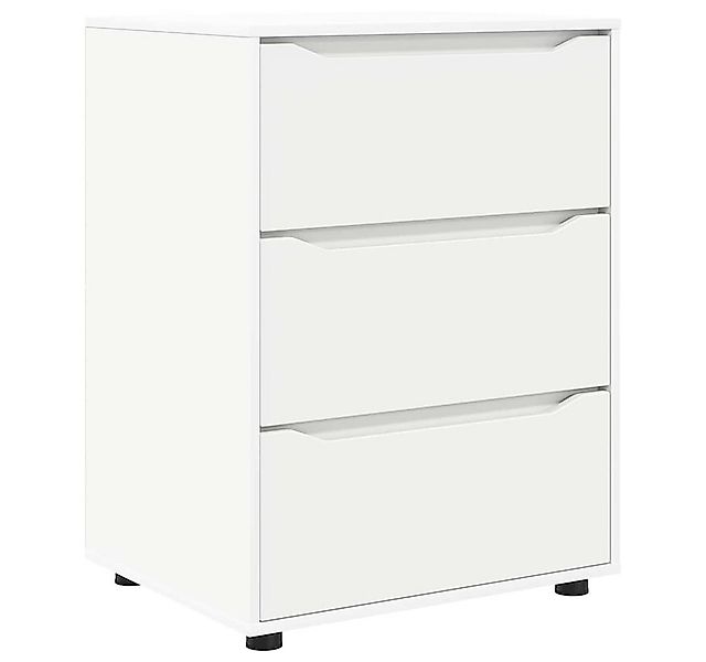 vidaXL Mehrzweckschrank Aufbewahrungsschrank Weiß 60 x 48 x 81 cm Holzwerks günstig online kaufen