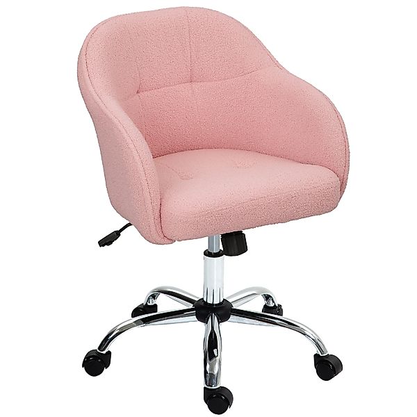 HOMCOM Homeoffice Stuhl, Ergonomisch Schreibtischstuhl Drehstuhl Höhenverst günstig online kaufen