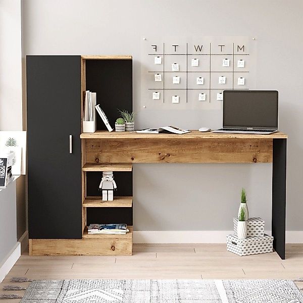 Luxusbetten24 Schreibtisch Designer Schreibtisch Cansas, mit günstig online kaufen