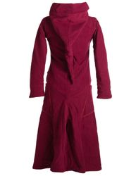 Vishes Langmantel Langer, warmer Fleece Mantel günstig online kaufen