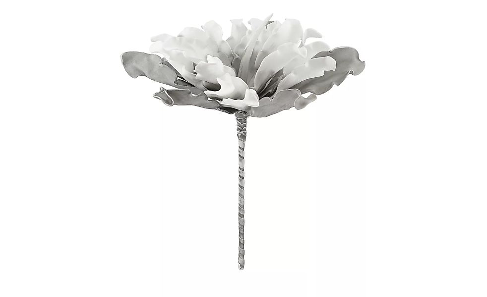 Soft Flower  Protea - grau - Kunststoff, Metall - 38 cm - Sconto günstig online kaufen