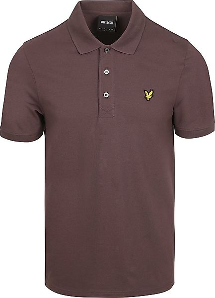 Lyle und Scott Polo Plain Espresso - Größe XXL günstig online kaufen