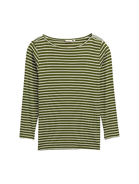 TOM TAILOR PLUS Langarmshirt im Streifen-Design günstig online kaufen
