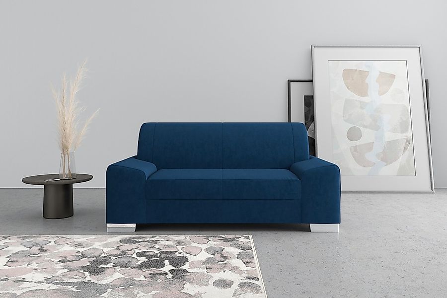 DOMO collection 2-Sitzer "Anzio in kubischer Formensprache, flache Armlehne günstig online kaufen